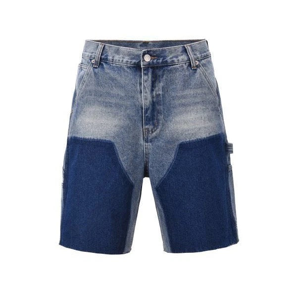 Belleza Blue Carpenter Shorts