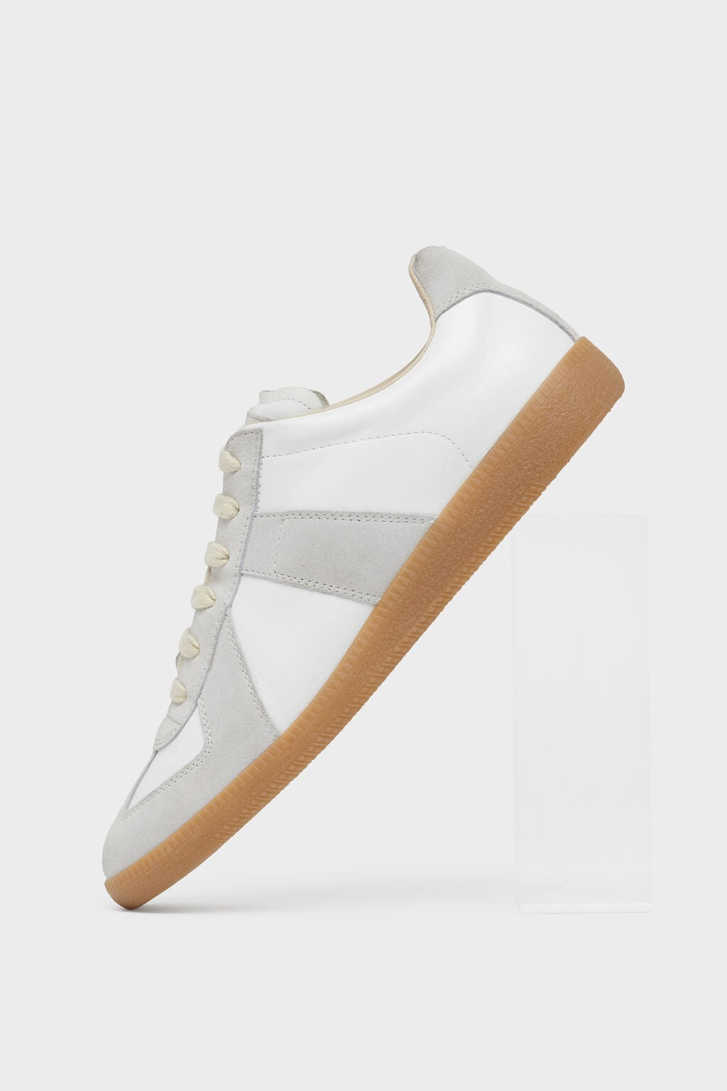 "Maison" Sneaker Weiß-Grau