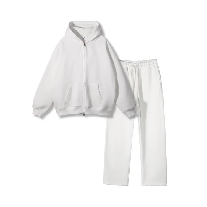 "Belleza-Basic Zip Tracksuit